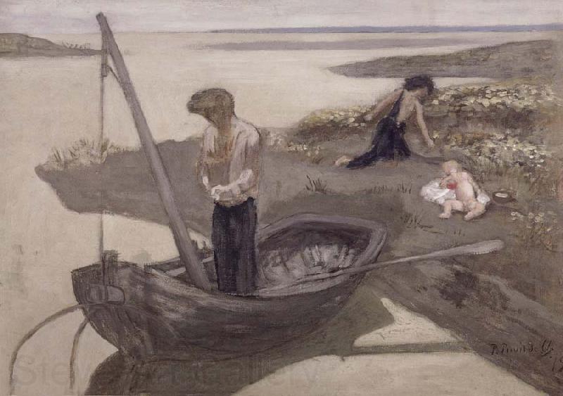 Pierre Puvis de Chavannes Poor fisherman Norge oil painting art